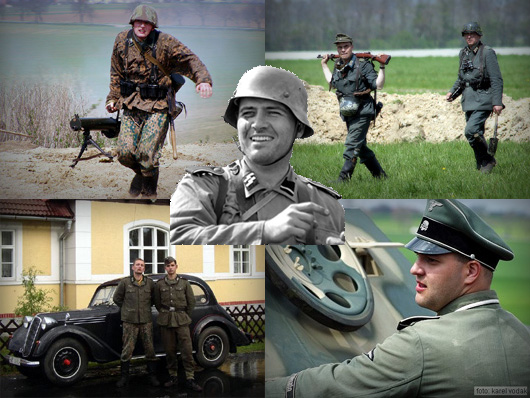 Klub vojensk� historie MAXIM - fotky z akc�, Wehrmacht, Rud� arm�da, spojenci, angloameri�an�, zbran�, technika.  Svou �innost zam��ujeme p�ev�n� na obdob� let 1938 - 1945.